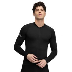Męska termiczna koszulka rowerowa długi rękaw Kolarstwo Siroko Core Greylock. Czarne t-shirty sportowe męskie SIROKO, l, bez ramiączek, rowerowe. Za 105.00 zł.