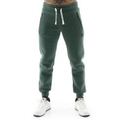 Bluza wygodny z bawełna z zamek błyskawiczny na co dzień. Zielone bluzy sportowe męskie LEONE 1947 APPAREL, bez wzorów, z bawełny, sportowe, bez kołnierzyka, bez ramiączek. W wyprzedaży za 124.24 zł.