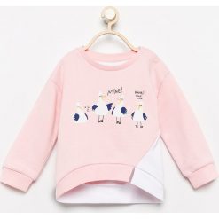 Bluza z nadrukiem - Różowy. Czerwone bluzy bez kaptura damskie Reserved, l. Za 69.99 zł.