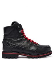 Bogner Trapery Helsinki S 26 12546833 Czarny. Czarne buty zimowe męskie Bogner, ze skóry, bez zapięcia. Za 2,199.00 zł.