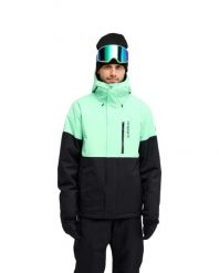 Kurtka śniegowa techniczna dla Mężczyzn TITANO 10K Zielony. Zielone kurtki narciarskie i snowboardowe damskie Quiksilver, m, bez wzorów, z materiału, bez kaptura, snowboardowy. Za 819.99 zł.