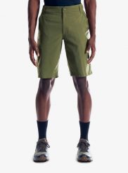 Spodenki turystyczne męskie Berghaus Navigator 2.0 Short. Zielone szorty męskie Berghaus, z materiału, bez kołnierzyka. Za 340.99 zł.