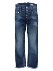 Herrlicher Dżinsy - Boyfriend fit - w kolorze granatowym rozmiar: W25. Niebieskie jeansy damskie Herrlicher, z podwyższonym stanem. Za 122.96 zł.