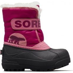 Sorel dziecięce śniegowce SNOW COMMANDER, 23, różowe. Białe śniegowce dziewczęce Sorel. Za 269.00 zł.