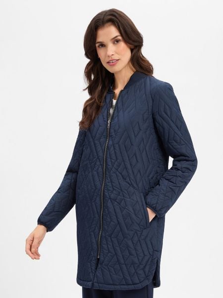 Soyaconcept® Płaszcz pikowany Kobiety niebieski, L. Niebieskie płaszcze damskie l, bez wzorów, eleganckie. Za 449.95 zł.