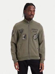 Aeronautica Militare Bluza 262FE2143UF00686 Khaki Regular Fit. Brązowe bluzy bez kaptura męskie AERONAUTICA MILITARE, l, z bawełny. Za 1,069.00 zł.