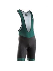 Spodenki rowerowe NORTHWAVE Active Evo Bibshort czarno zielone. Czarne szorty męskie Northwave, bez wzorów, z materiału, wakacyjne. Za 360.35 zł.