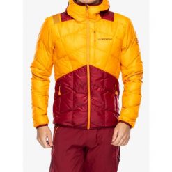 Kurtka puchowa męska La Sportiva Pinnacle Down Jkt. Brązowe kurtki męskie La Sportiva, m, bez wzorów, z puchu, bez kaptura, narciarskie. Za 938.99 zł.