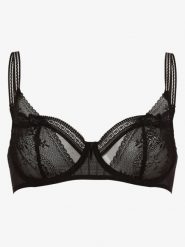 Passionata biustonosz z fiszbinami Kobiety Koronka czarny, 70D. Czarne biustonosze Passionata, bez wzorów, z koronki. Za 249.95 zł.
