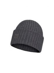 Buff Czapka w kolorze antracytowym z wełny merino rozmiar: onesize. Czarne czapki zimowe damskie Buff, z materiału. Za 139.87 zł.