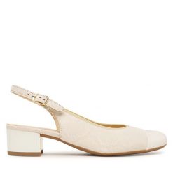 Czółenka Ara. Brązowe czółenka damskie Ara, bez wzorów, bez obcasa. Za 589.99 zł.