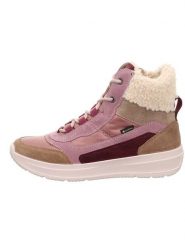 Legero Skórzane botki zimowe "Sprinter" w kolorze jasnoróżowym rozmiar: 41,5. Różowe botki damskie Legero, na zimę, z gore-texu, bez obcasa, bez zapięcia. Za 335.82 zł.