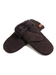 Kaiser Naturfellprodukte Wełniane rękawiczki w kolorze brązowym rozmiar: 7. Brązowe rękawiczki damskie Kaiser Naturfellprodukte, bez wzorów, z materiału. Za 117.73 zł.