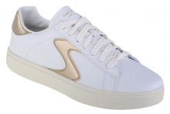 Buty sportowe Sneakersy damskie Skechers Eden LX-Beaming Glory. Białe buty sportowe na co dzień damskie Skechers, bez wzorów, z materiału, trekkingowe. Za 259.99 zł.
