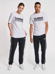 Koszulka Hummel Legacy Carson. Białe t-shirty sportowe męskie HUMMEL, m, z bawełny, bez ramiączek, do piłki nożnej. Za 161.50 zł.
