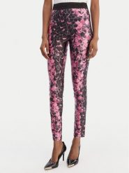 Versace Jeans Couture Legginsy 80HAC101 JS552 Różowy Slim Fit. Czerwone jeansy damskie Versace Jeans Couture. Za 809.99 zł.