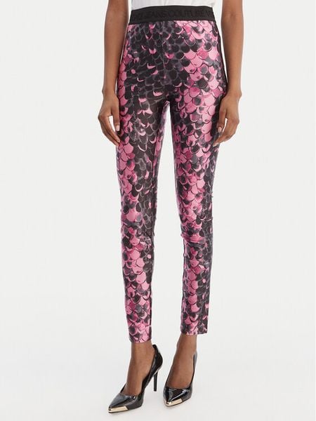 Versace Jeans Couture Legginsy 80HAC101 JS552 Różowy Slim Fit. Czerwone jeansy damskie Versace Jeans Couture. Za 809.99 zł.