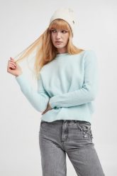Sweter z wełną SAMSØE SAMSØE. Swetry klasyczne damskie Samsoe & Samsoe, xs, z wełny, bez kołnierzyka. W wyprzedaży za 349.50 zł.