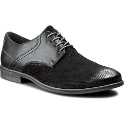 Półbuty LASOCKI FOR MEN MI07-A497-A353-01. Niebieskie półbuty męskie Lasocki For Men, z nubiku, bez zapięcia. Za 189.99 zł.