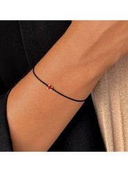 OR Carats Bransoletka z elementem ozdobnym rozmiar: onesize. Czarne bransoletki damskie OR Carats, złote. Za 192.79 zł.