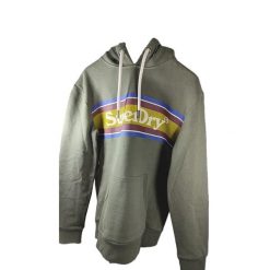 Bluza z kapturem w paski z logo Superdry Venue. Szare bluzy z kapturem męskie Superdry., m. W wyprzedaży za 253.50 zł.