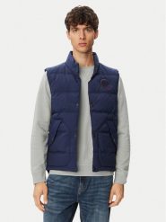 Napapijri Bezrękawnik Asko NP0A8AHH Granatowy Regular Fit. Niebieskie kamizelki męskie Napapijri, l, z syntetyku. Za 969.99 zł.