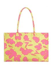 BLE Shopper bag w kolorze żółto-różowym - 45 x 37 x 20 cm rozmiar: onesize. Różowe shopper bag damskie BLE, bez wzorów, z materiału, na ramię, bez dodatków. Za 55.95 zł.