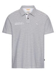 Camel Active Koszulka polo w kolorze białym rozmiar: L. Białe koszulki polo męskie Camel Active, l, bez wzorów, z bawełny, bez ramiączek. Za 120.45 zł.