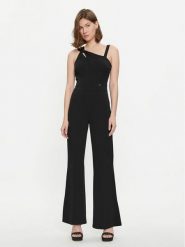 Rinascimento Kombinezon CFC0019395002 Czarny Regular Fit. Czarne kombinezony damskie RINASCIMENTO, l, bez wzorów, z syntetyku, bez kołnierzyka, bez ramiączek. Za 449.99 zł.