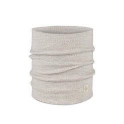 Komin zimowy chusta z wełny merino heavyweight. Białe szaliki i kominy damskie Buff, na zimę, bez wzorów, z wełny. Za 168.99 zł.