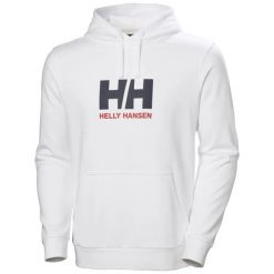 Bluza z kapturem Helly Hansen Logo. Białe bluzy z kapturem męskie Helly Hansen, na lato, m, z bawełny. Za 359.00 zł.