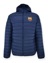 Kurtka zimowa dla dorosłych unisex FC Barcelona 2025-26. Kurtki damskie FC Barcelona, na zimę, l, bez wzorów, z materiału, z kapturem. Za 508.35 zł.