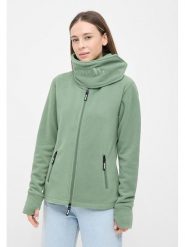 Bench Kurtka polarowa "Funnel" w kolorze miętowym rozmiar: 40. Zielone kurtki damskie Bench, bez wzorów, z polaru, bez kaptura. Za 223.99 zł.