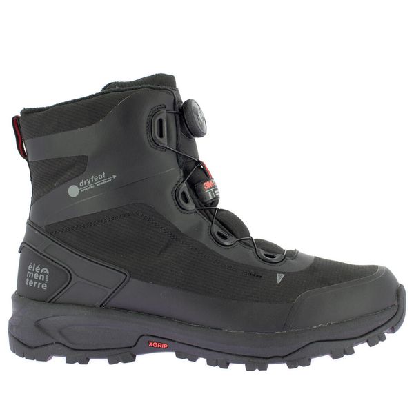 Hemlock chaussure de marche hivernale. Czarne obuwie trekkingowe damskie Elementerre, na zimę. Za 400.50 zł.