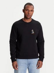 KARL LAGERFELD Bluza 705099 553930 Czarny Regular Fit. Czarne bluzy bez kaptura męskie Karl Lagerfeld, m, z bawełny. Za 699.99 zł.