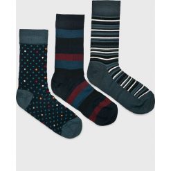 Pepe Jeans - Skarpety Marc (3-pack). Niebieskie skarpetki męskie Pepe Jeans, bez wzorów, z elastanu. W wyprzedaży za 59.90 zł.