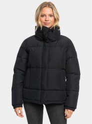Roxy Kurtka puchowa Winter Rebel Jk Otlr ERJJK03556 Czarny Regular Fit. Czarne kurtki damskie Roxy, m, bez wzorów, z puchu, bez kaptura. Za 669.99 zł.