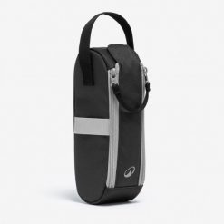 Półsztywna torba na 3 bule do petanki i akcesoria. Czarne torebki klasyczne damskie Decathlon, bez wzorów, z materiału, bez dodatków. Za 69.99 zł.