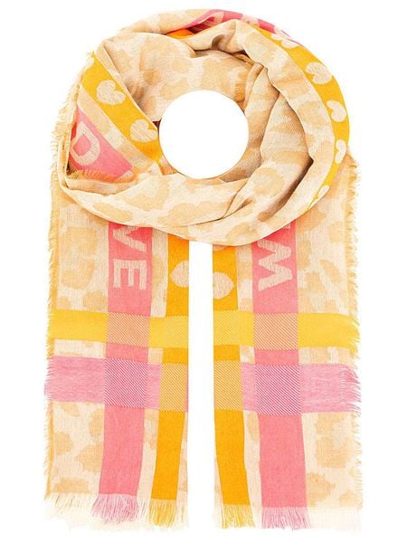 Zwillingsherz Szal ze wzorem rozmiar: onesize. Szaliki i kominy damskie Zwillingsherz, bez wzorów, ze splotem. Za 152.62 zł.