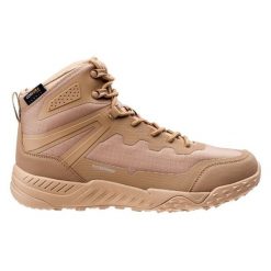Buty Magnum Bondsteel Mid Wp C 92800490644 beżowy. Brązowe buty sportowe na co dzień męskie z gumy, bez zapięcia. Za 448.14 zł.