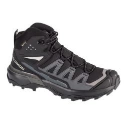 Buty Salomon X Ultra 360 Mid Gtx 474476 czarne. Czarne buty trekkingowe męskie z gumy, bez zapięcia. Za 875.76 zł.