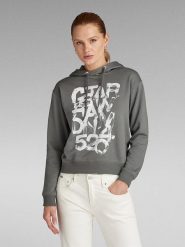 G-Star Bluza w kolorze szarym rozmiar: L. Szare bluzy z kapturem damskie G-Star, l. Za 140.53 zł.