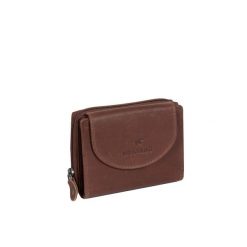 MUSTANG UDINE WALLET DAMSKI SKÓRZANY PORTFEL POJEMNY NA KARTY SKÓRA BROWN 06.102201. Brązowe portfele damskie Mustang, bez wzorów, ze skóry. Za 199.99 zł.