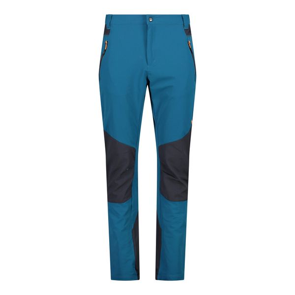 Spodnie trekkingowe męskie CMP. Niebieskie spodnie sportowe męskie CMP, z elastanu. Za 219.99 zł.