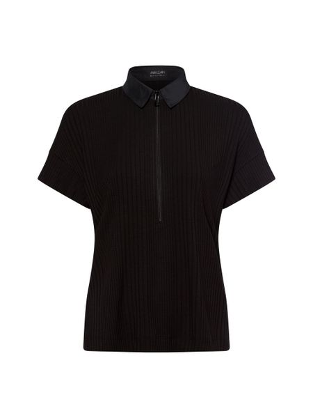 Marc Cain Koszulka Kobiety wiskoza czarny, 36. Czarne t-shirty damskie Marc Cain, bez wzorów, z wiskozy, bez kołnierzyka. Za 1,149.95 zł.