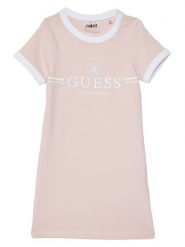 Guess Sukienka codzienna J6GK26 KCQX1 Różowy Slim Fit. Czerwone sukienki dziewczęce Guess, z aplikacjami, z bawełny, bez ramiączek. Za 174.99 zł.