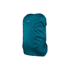 Pokrowiec przeciwdeszczowy TRAVEL na plecak 70-90 litrów. Niebieskie plecaki damskie FORCLAZ, bez wzorów, z materiału. Za 49.99 zł.