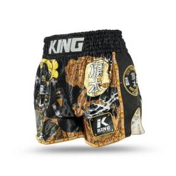 Szorty do boksu tajskiego King Pro Boxing Hatamoto. Czarne szorty damskie KING PRO BOXING, bez wzorów, z satyny. Za 277.50 zł.