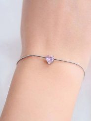 Heliophilia Bransoletka z elementem ozdobnym rozmiar: onesize. Szare bransoletki damskie Heliophilia, metalowe. Za 21.99 zł.