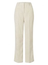 More & More Spodnie sztruksowe w kolorze kremowym rozmiar: 40. Brązowe spodnie materiałowe damskie MORE & MORE, bez wzorów, z materiału. Za 126.99 zł.